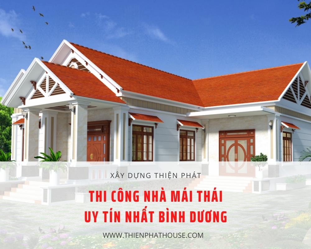 Thi công nhà mái thái Bình Dương uy tín nhất